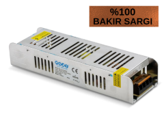 Noas 20 Amper 250W 12 Volt Şerit Led Trafosu Slim Bakır Sargı YL20-0250