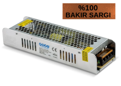 Noas 30 Amper 360W 12 Volt Şerit Led Trafosu Slim Bakır Sargı YL20-0360