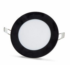 Noas 6w Sıva Altı Siyah Kasa Slim Led Panel Yuvarlak YL10-0600-S, YL10-0601-S