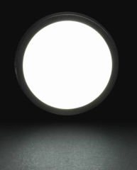 Noas 18w Sıva Üstü Yuvarlak Siyah Kasa Led Panel YL14-1800-S, YL14-1801-S