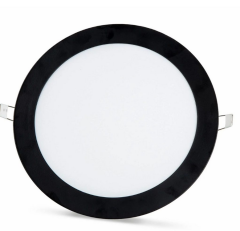 Cata 18w Beyaz Işık 6500k Sıva Altı Siyah Kasa Slim Led Panel Yuvarlak CT-5129