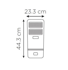 Wow 200W Beyaz Işık 6500K Sensörlü Led Kumandalı Solar Sokak Armatürü W-1020