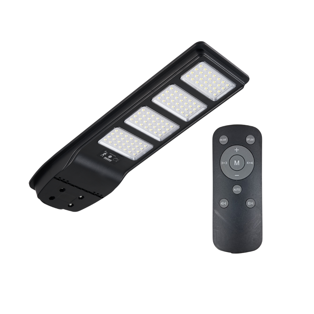 Wow 400W Beyaz Işık 6500K Sensörlü Led Kumandalı Solar Sokak Armatürü W-1040
