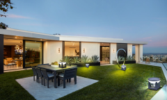 Wow 30w Beyaz Işık 6500K Solar Yuvarlak Set Üstü Bahçe Armatürü W-1240