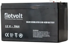 Dotvolt 12 Volt 9 Ah Kuru Tip UPS Aküsü DT9-12