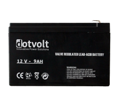 Dotvolt 12 Volt 9 Ah Kuru Tip UPS Aküsü DT9-12