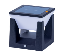 Wow 30w Beyaz Işık 6500K Solar Kare Set Üstü Bahçe Armatürü W-1340