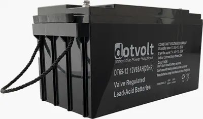 Dotvolt 12 Volt 100 Ah Kuru Tip UPS Aküsü DT100-12