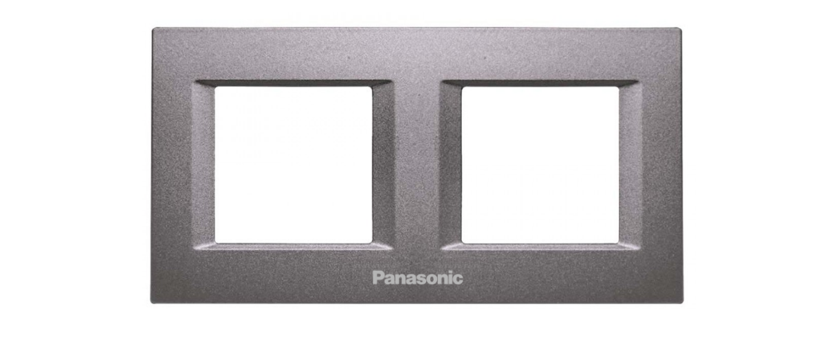 Viko Panasonic Thea 2x2M Optima Serisi Antrasit Renk Çerçeve - WVTF08481AN-TR