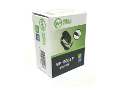 WellPower DC 6 Volt 1 Amper Adaptör 5.5x2.5mm Jak Fişli WP-0601P