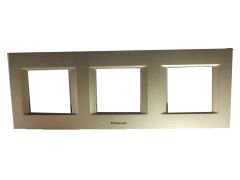 Viko Panasonic Thea 3x2M Optima Serisi Dore Renk Çerçeve - WVTF08491DR-TR