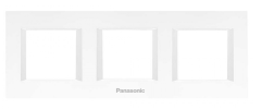 Viko Panasonic Thea 3x2M Optima Serisi Opak Beyaz Renk Çerçeve - WVTF08491WH-TR