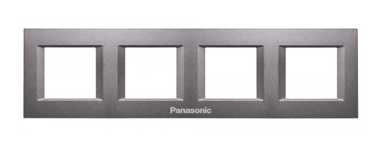 Viko Panasonic Thea 4x2M Optima Serisi Antrasit Renk Çerçeve - WVTF08501AN-TR