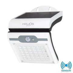 Helios 20W Beyaz Işık 6500k Solar Dış Mekan IP44 Sensörlü Duvar Aplik HS 4024