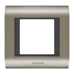 Viko Panasonic Thea 2M Sistema Inox+Füme Çerçeve - WVTF18405IG-TR