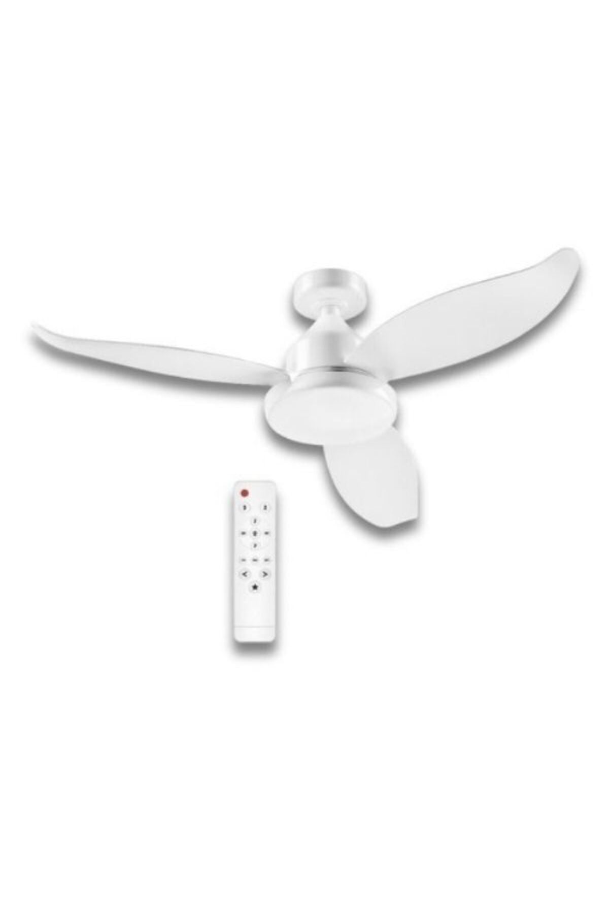 Cata Ct-1157 Fırtına 122W 3 Kanatlı 3 Renk Yanma Modlu Dimlenebilir Pervane Led Ampul Aydınlatma