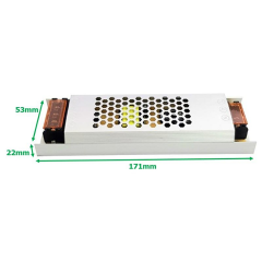 Wellpower 12.5 Amper 12 Volt Şerit Led Trafosu Ultra Slim Adaptör WPUS-1212M