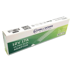 Wellpower 17 Amper 12 Volt Şerit Led Trafosu Ultra Slim Adaptör WPUS-1217M