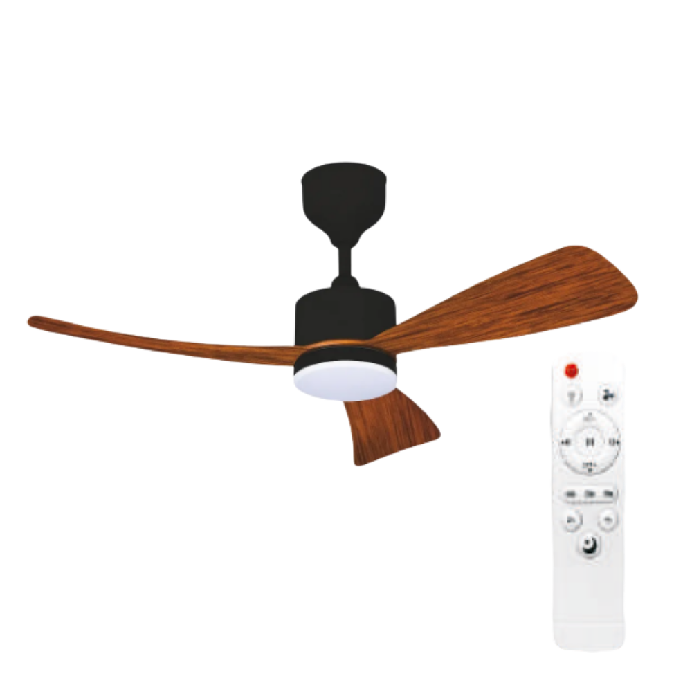 Helios Wooden 70w Ledli 100cm 3 Renk Mod Ahşap Renk 3 Kanatlı Tavan Vantilatörü HS 9305