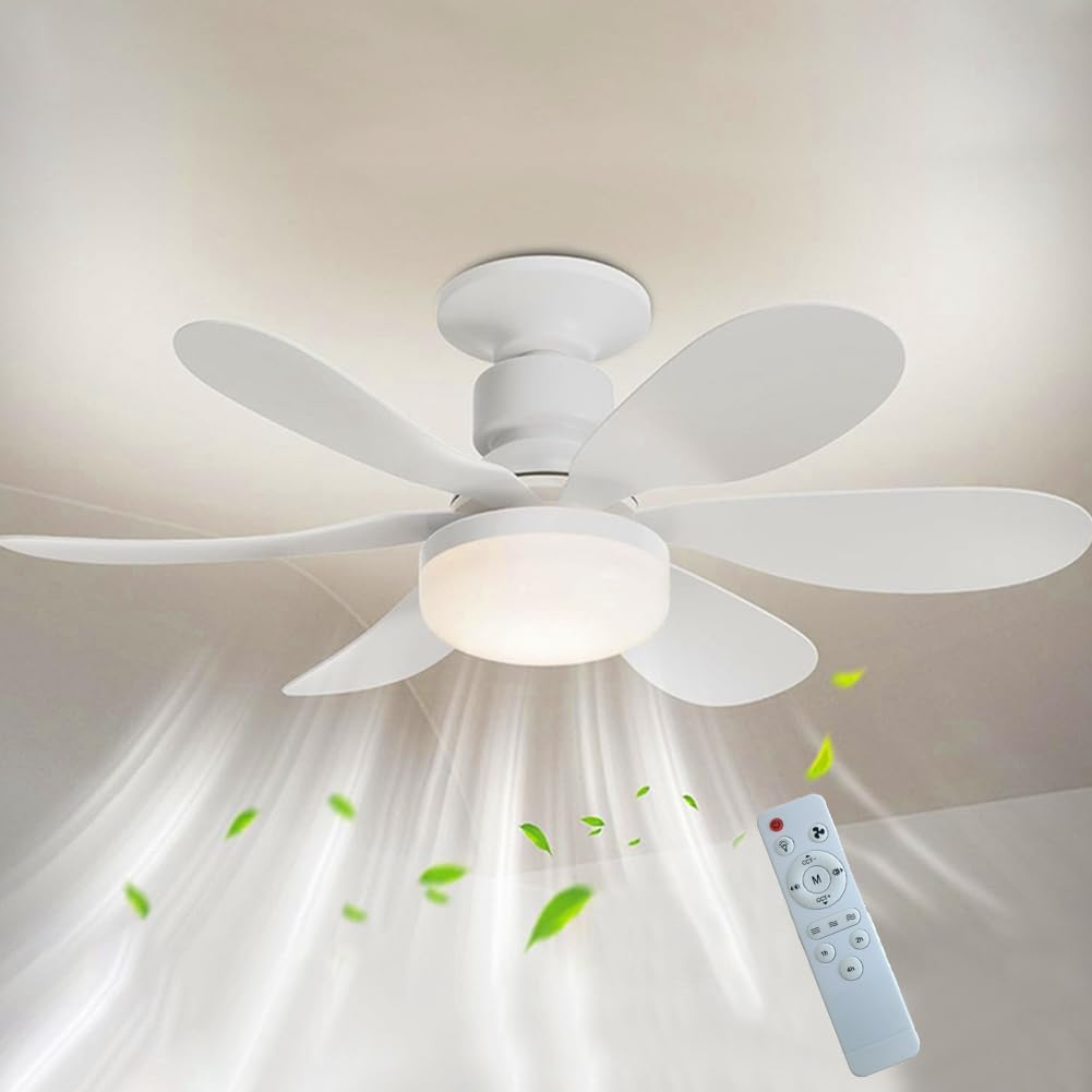 Helios Angel 36W Led 6 Pervaneli 42cm Tavan Vantilatörü E27 Duylu HS 9300