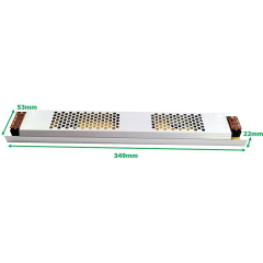 Wellpower 33 Amper 12 Volt Şerit Led Trafosu Ultra Slim Adaptör WPUS-1233M