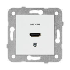 Viko Karre Beyaz HDMI Konnektör Prizi Çerçevesiz - 90967168