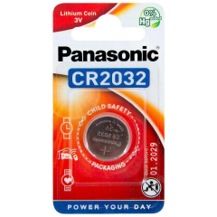 Panasonic 3 Volt 220 mAh Lityum Pil CR-2032EL/1B  - 1 Adet