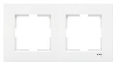 Viko Karre Beyaz İkili Çerçeve - 90960201