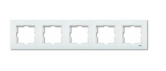 Viko Karre Beyaz Beşli Çerçeve - 90960204