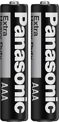 Panasonic R03UE/2S Manganez AAA İnce Kumanda Pili 2'li Paket