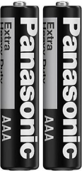 Panasonic R03UE/2S Manganez AAA İnce Kumanda Pili 2'li Paket