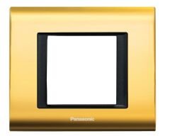 Viko Panasonic Thea 2M Sistema Gold+Siyah Çerçeve - WVTF18405GS-TR