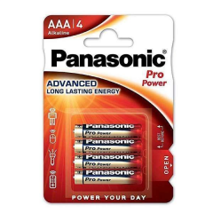 Panasonic LR03PPG/4BP Alkalin Pro Power AAA İnce Kumanda Pili 4'lü Paket