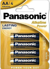 Panasonic LR6APB/4BP Alkalin Power AA Kalın Kalem Pil 4'lü Paket