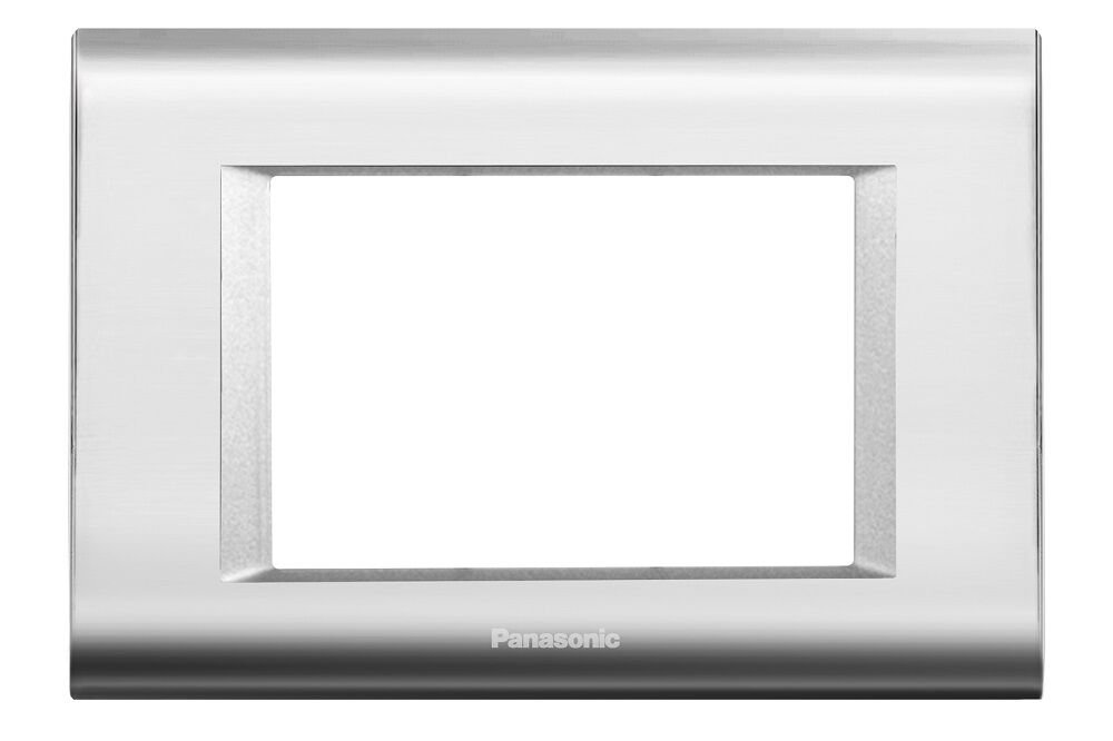 Viko Panasonic Thea 3M Sistema Chrome+Metalik Beyaz Çerçeve - WVTF18435CH-TR