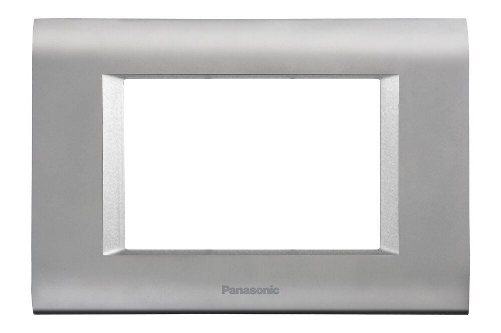 Viko Panasonic Thea 3M Sistema Chrome Matt+Metalik Beyaz Çerçeve - WVTF18435CM-TR