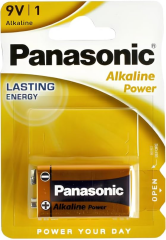 Panasonic 6LR61APB/1 BP Alkalin Power 9 Volt Pil 1'li Paket
