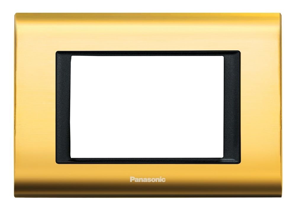 Viko Panasonic Thea 3M Sistema Gold+Siyah Çerçeve - WVTF18435GS-TR