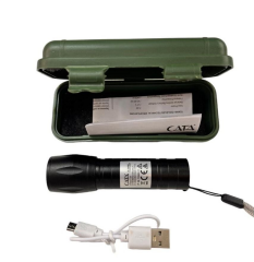 Cata 3W Şarj Edilebilir 3 Fonksiyonlu Polis Led El Feneri ct-8024