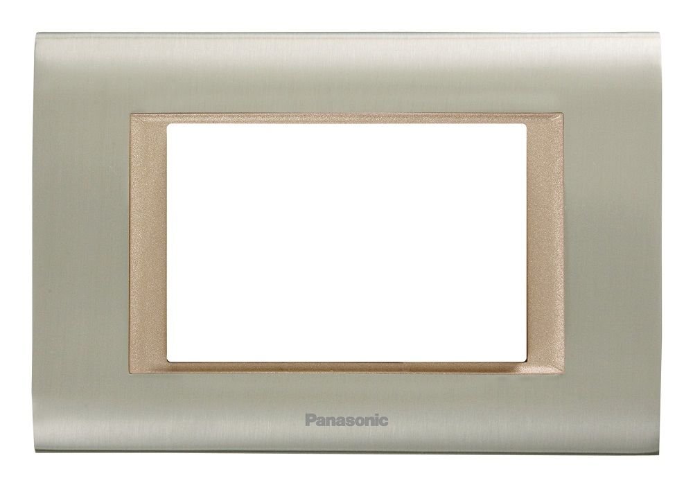 Viko Panasonic Thea 3M Sistema Inox Matt+Dore Çerçeve - WVTF18435IM-TR