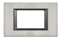 Viko Panasonic Thea 4M Ultima Metalik İnox Renk Çerçeve - WVTF28445MI-TR