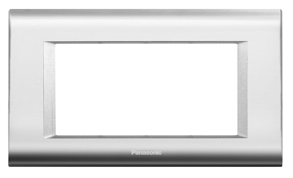 Viko Panasonic Thea 4M Sistema Chrome+Metalik Beyaz Çerçeve - WVTF18445CH-TR