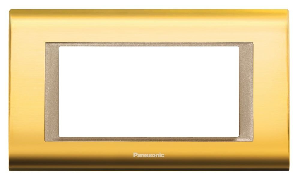 Viko Panasonic Thea 4M Sistema Gold+Dore Çerçeve - WVTF18445GL-TR