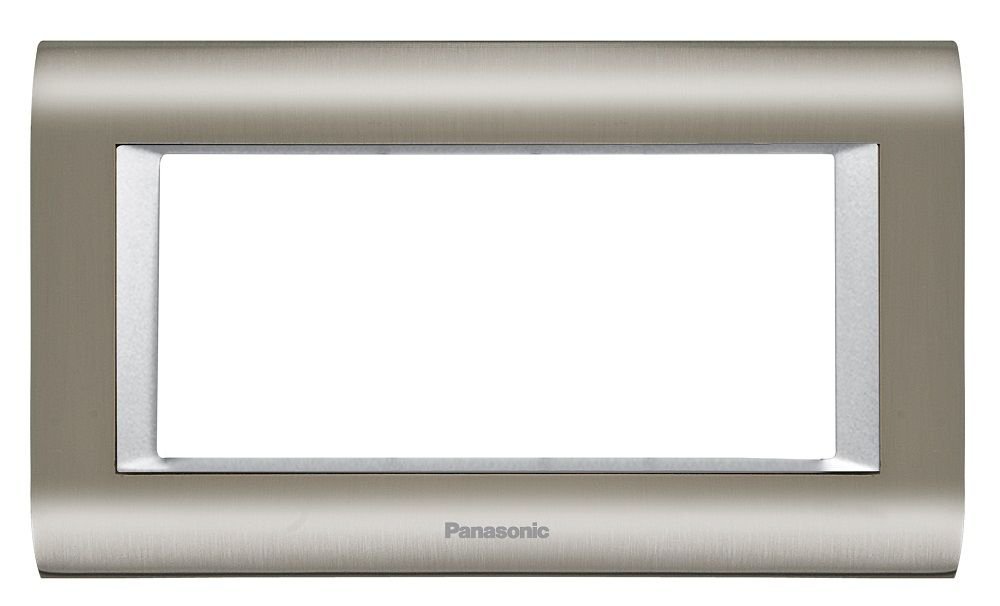 Viko Panasonic Thea 4M Sistema Inox+Metalik Beyaz Çerçeve - WVTF18445IN-TR