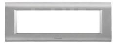 Viko Panasonic Thea 7M Sistema Chrome Matt+Metalik Beyaz Çerçeve - WVTF18475CM-TR