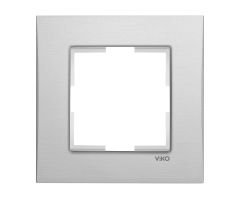 Viko Novella Eloxal Gümüş Metal Tekli Çerçeve - 92192321