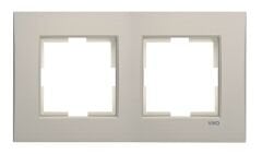 Viko Novella Eloxal Bronz Metal İkili Çerçeve - 92192302