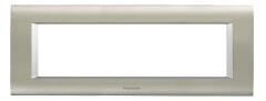 Viko Panasonic Thea 7M Sistema Inox Matt+Metalik Beyaz Çerçeve - WVTF18475IB-TR