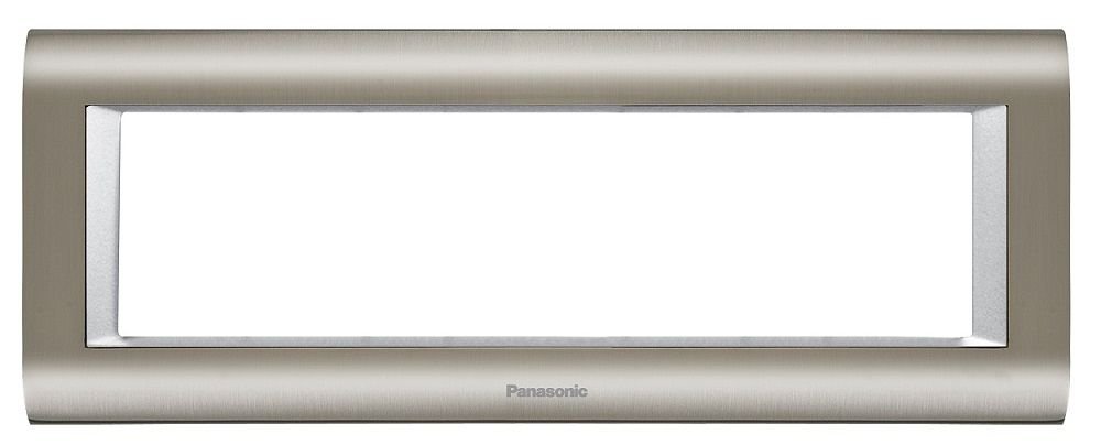Viko Panasonic Thea 7M Sistema Inox+Metalik Beyaz Çerçeve - WVTF18475IN-TR