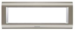 Viko Panasonic Thea 7M Sistema Inox+Metalik Beyaz Çerçeve - WVTF18475IN-TR